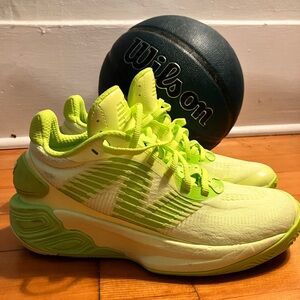 New Balance Lime Green Basketball Sneakers